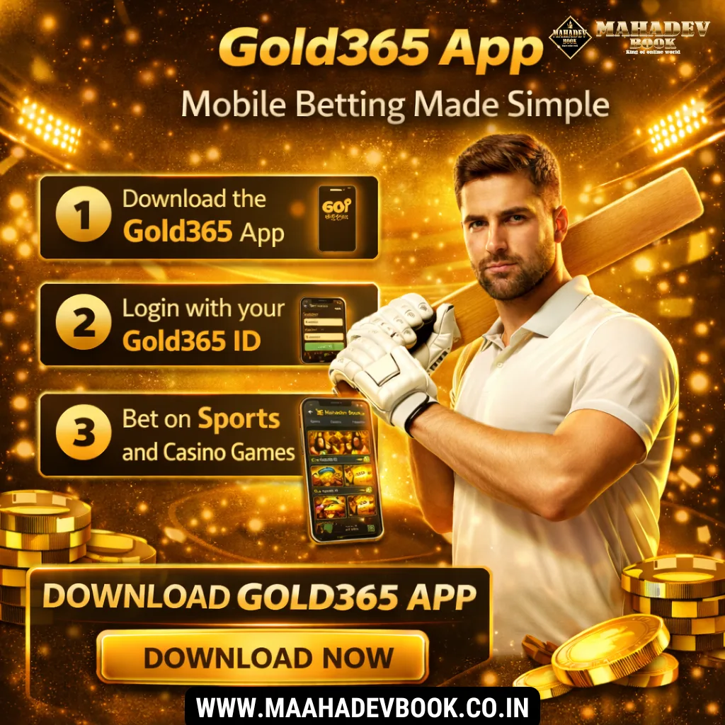 Gold365 App – Mobile Betting Made Simple