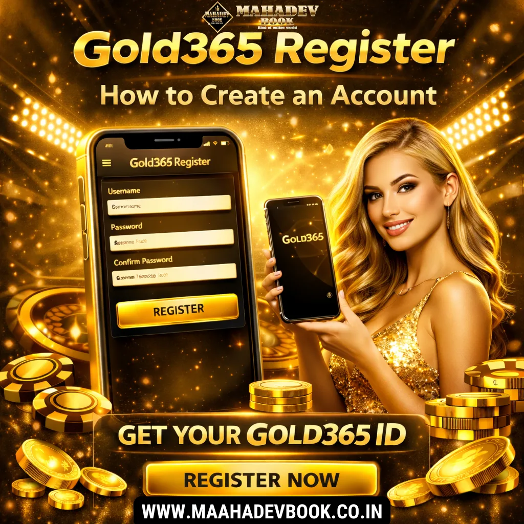 Gold365 Register – How to Create an Account