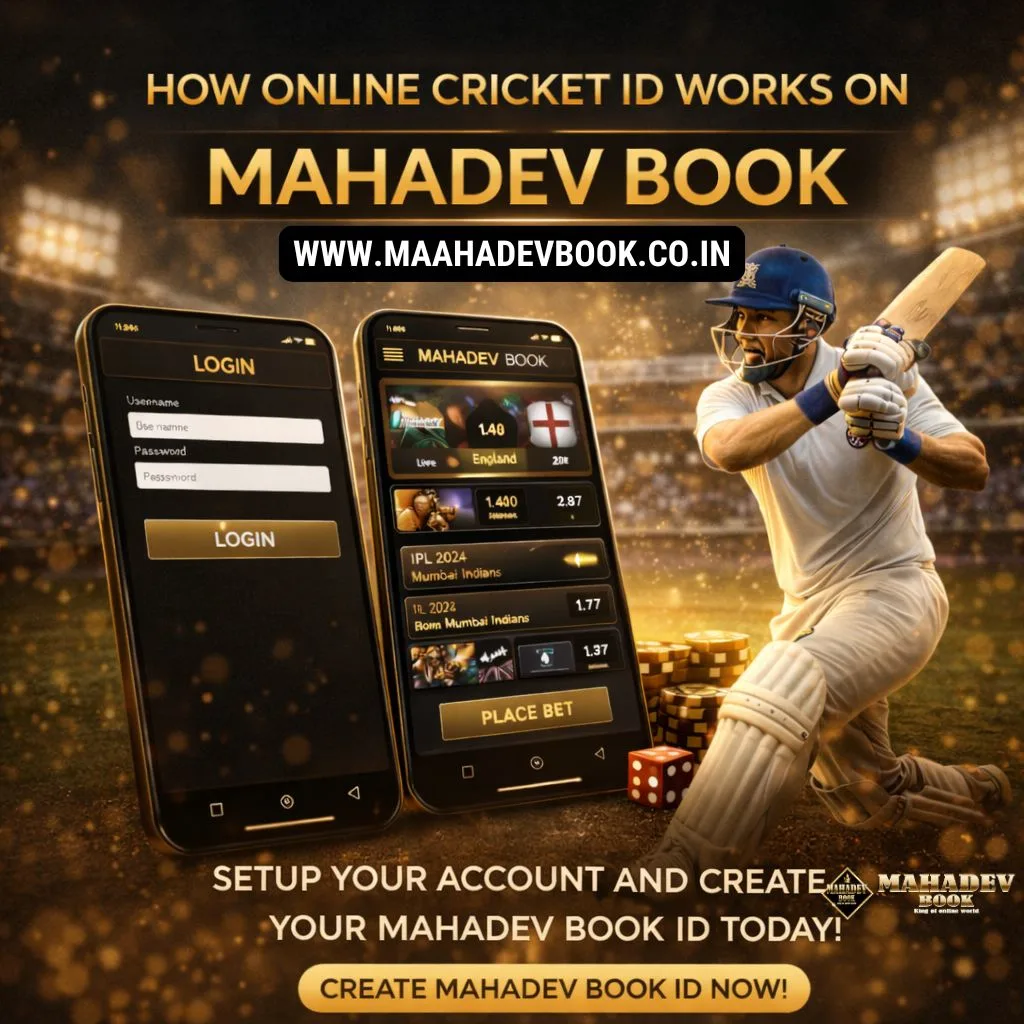 How Online Cricket ID Works on Mahadev Book
