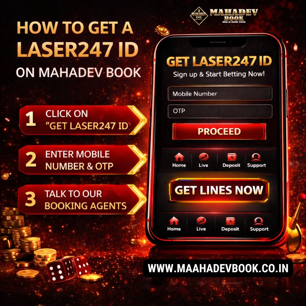 How to Get a Laser247 ID on Mahadev Book