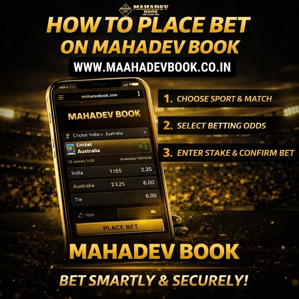 How to Place Bet on Mahadev Book (Step Guide)