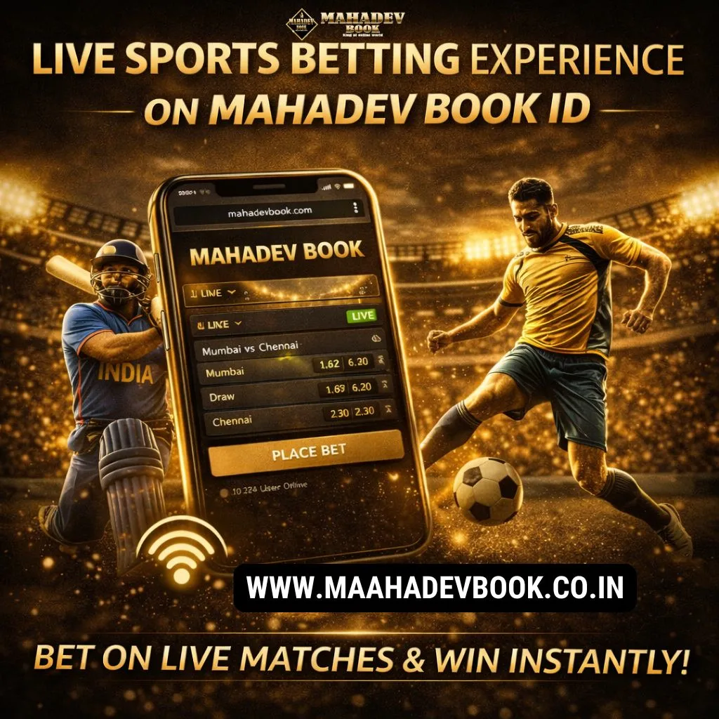 Live Sports Betting Experience on Mahadev Book ID