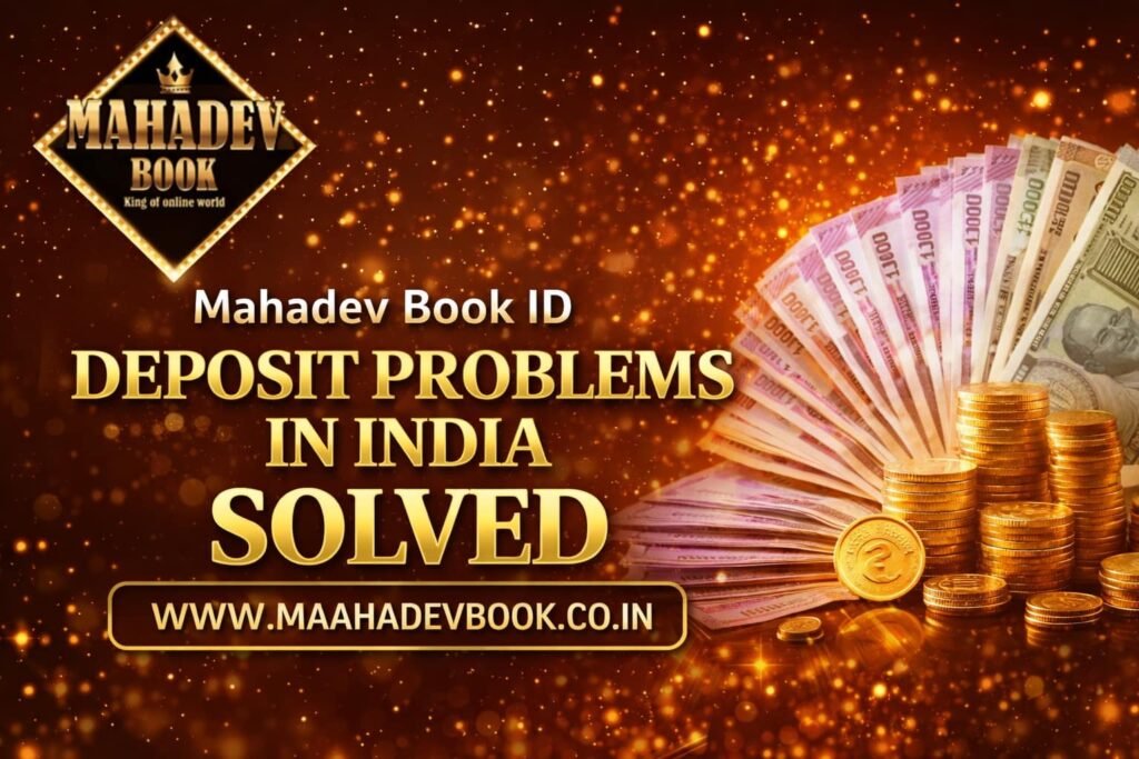 Mahadev Book ID Deposit Problems in India Solved