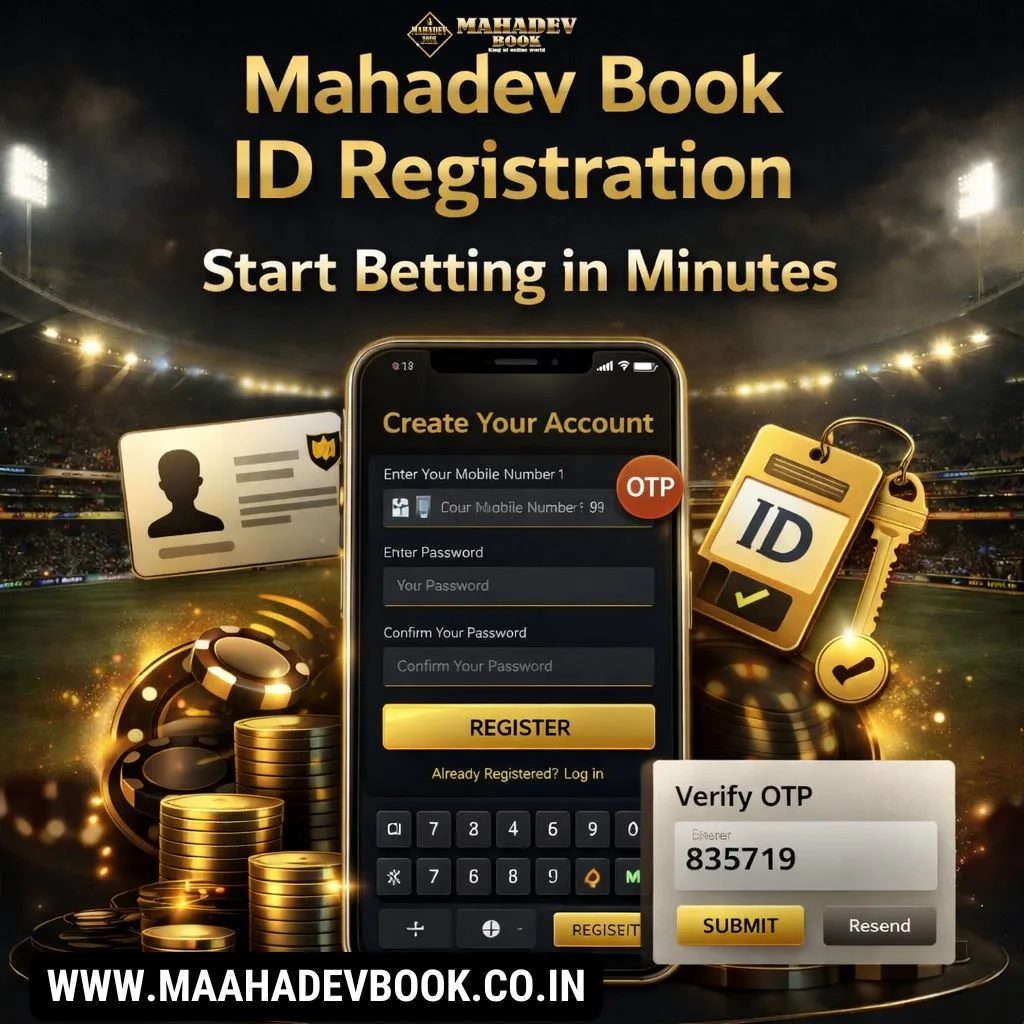 Mahadev Book ID Registration – Start Betting in Minutes