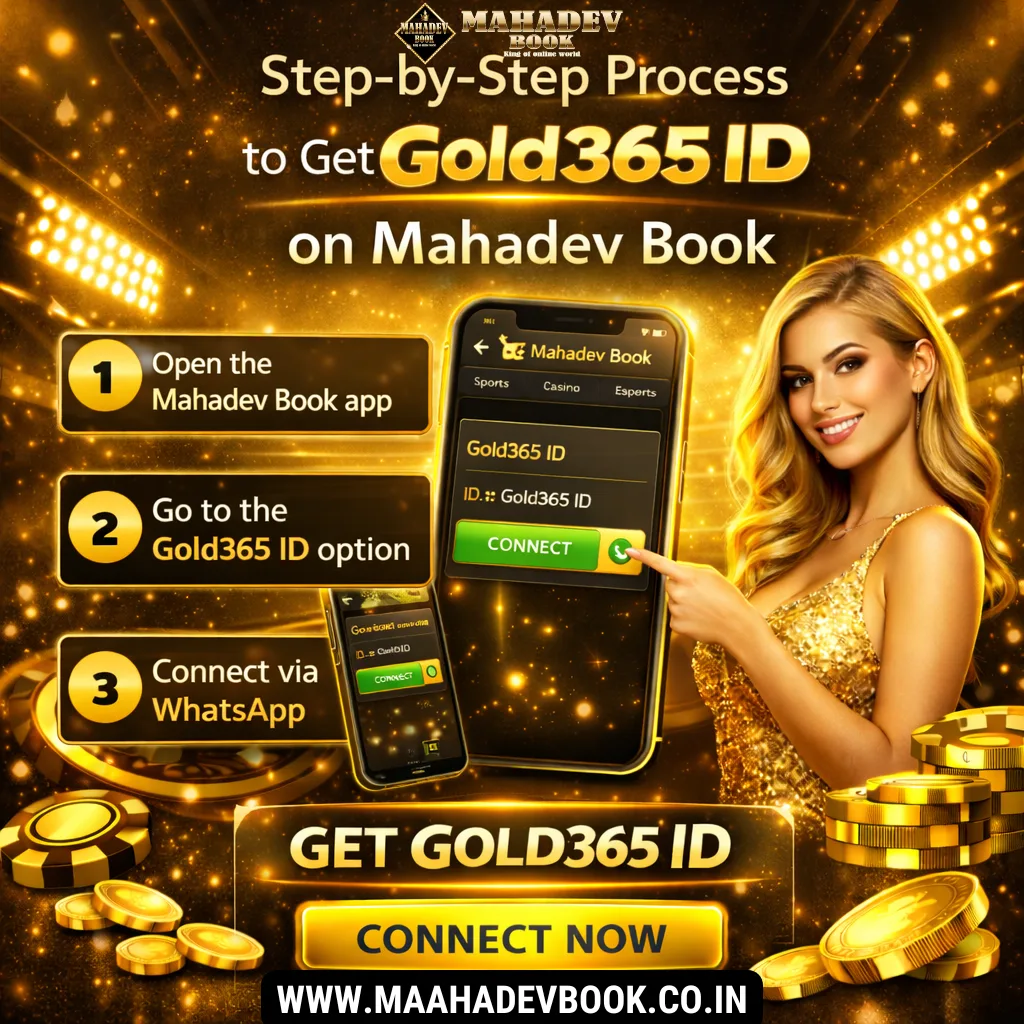 Process Get Gold365 ID on Mahadev Book