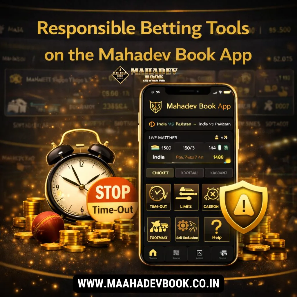 Responsible Betting Tools on the Mahadev Book App