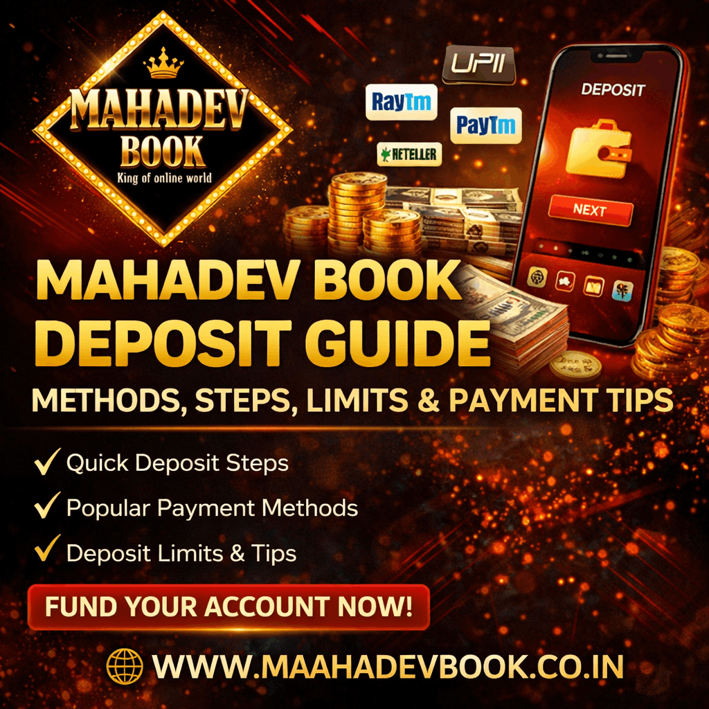 Mahadev Book Deposit Guide – Methods, Steps, Limits & Payment Tips