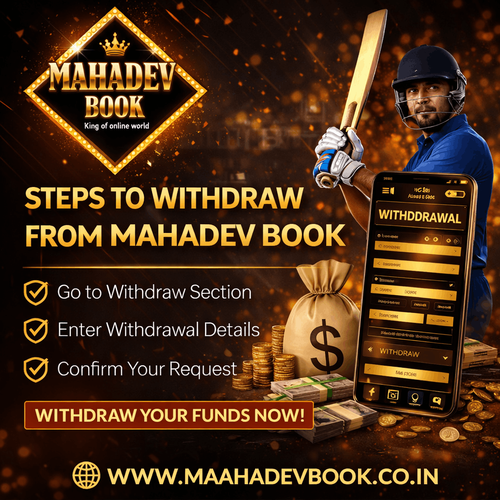 Steps to Withdraw from Mahadev Book