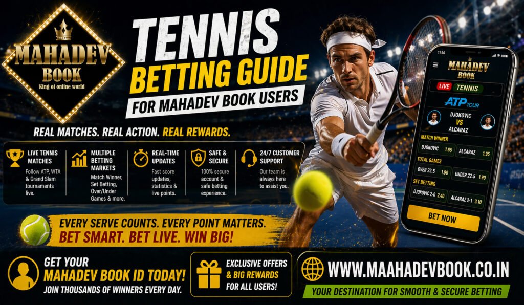 Tennis Betting Guide for Mahadev Book Users