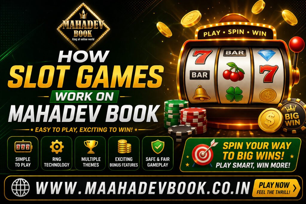 How Slot Games Work on Mahadevbook