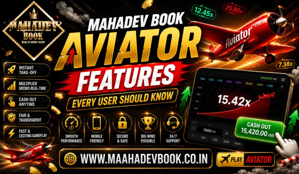 Mahadev Book Aviator Features Every User Should Know