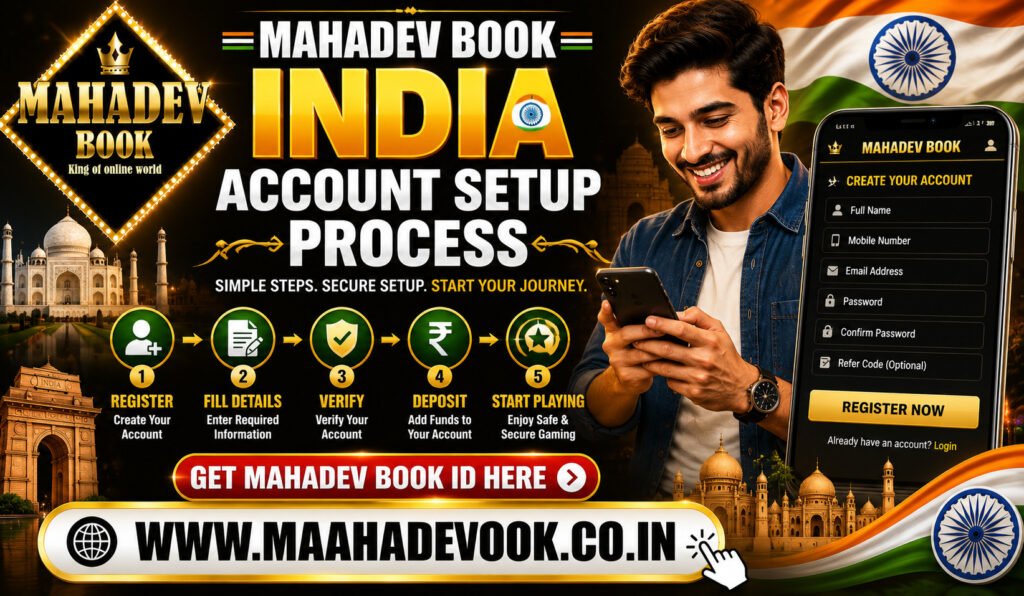 Mahadev Book India Account Setup Process
