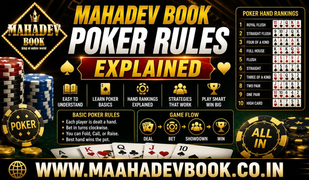 Mahadev Book Poker Rules Explained