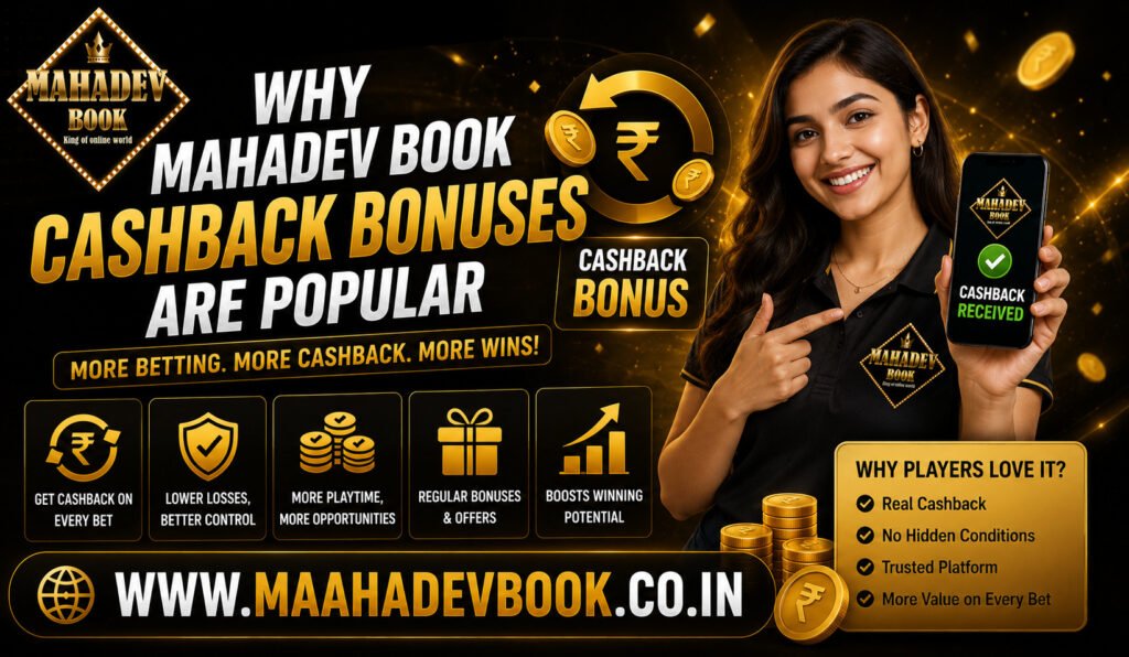 Why Mahadev Book Cashback Bonuses Are Popular