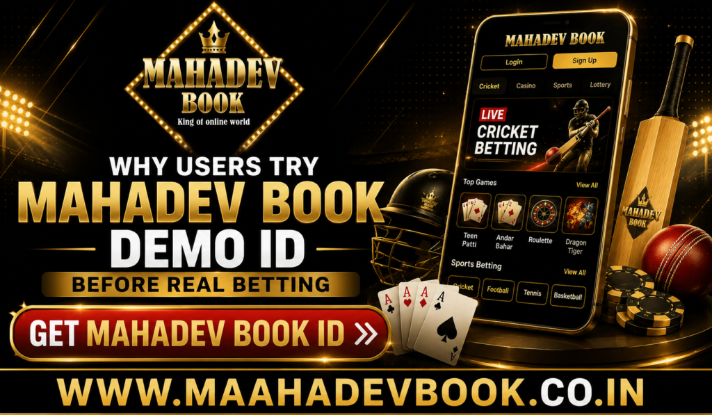 Why Users Try Mahadev Book Demo ID Before Real Betting