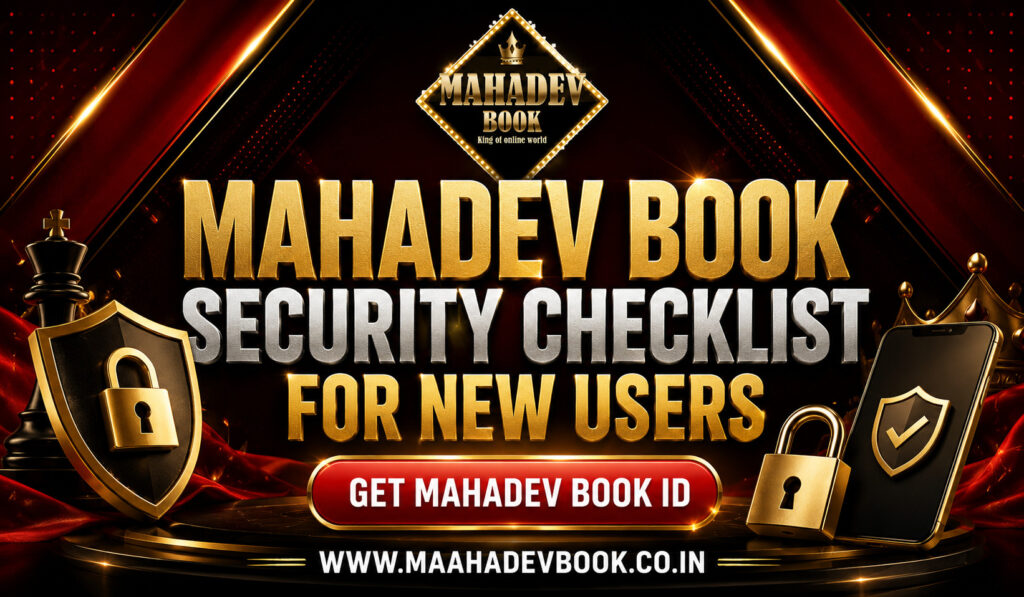 Mahadev Book Security Checklist for New Users
