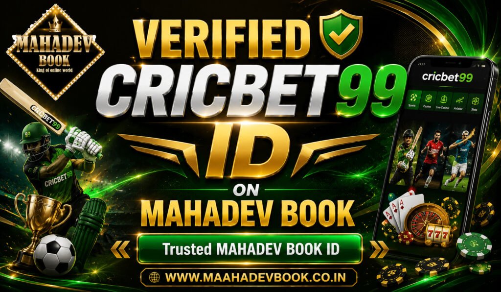 Verified Cricbet99 ID on Mahadev Book